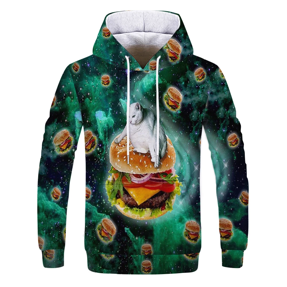 Maxstreet 3D Print Graphic Animal Hoodies - Image 2