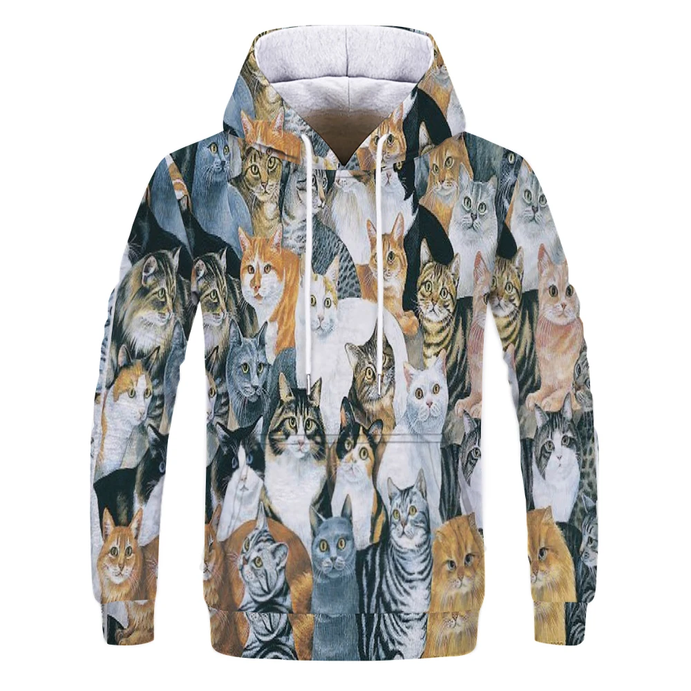 Maxstreet 3D Print Graphic Animal Hoodies - Image 4