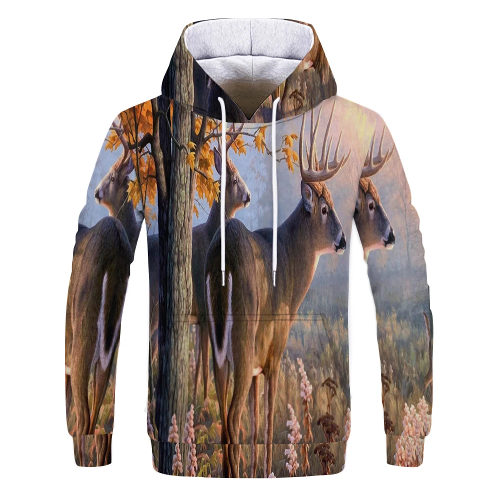 Maxstreet Animal 3D Print Graphic hoodies - Image 3