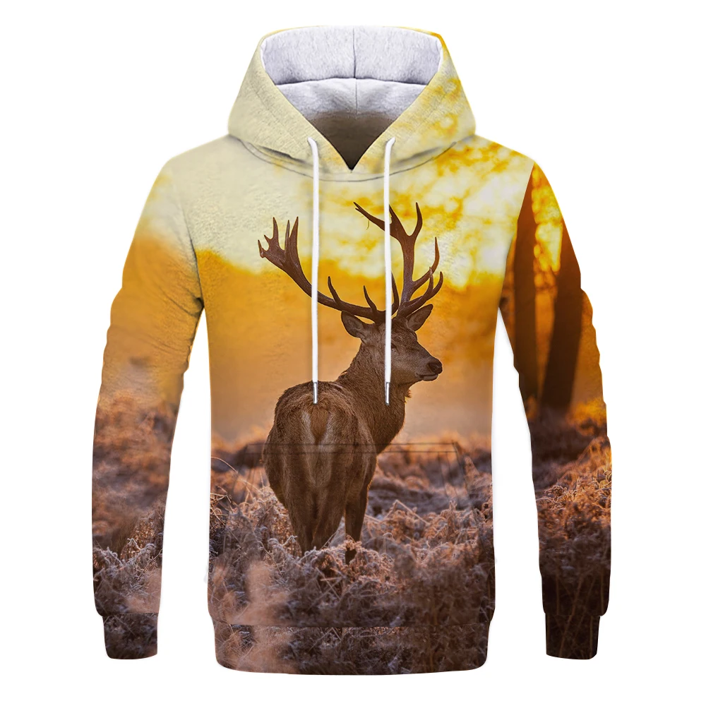 Maxstreet Animal 3D Print Graphic hoodies - Image 6