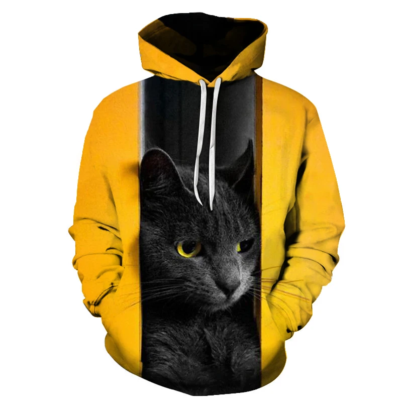 Maxstreet 3D Print Graphic Cat Hoodies - Image 5