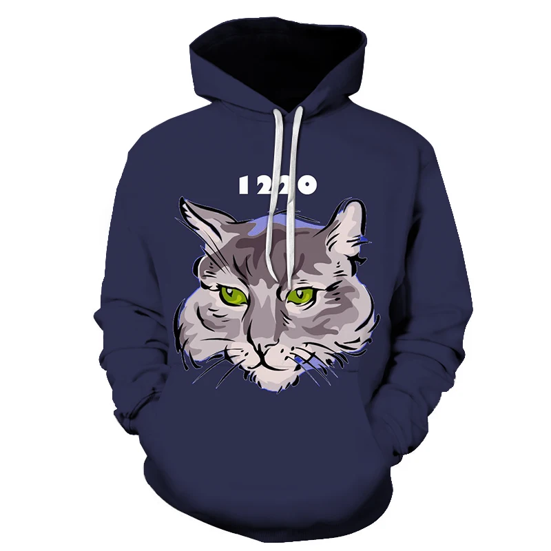 Maxstreet 3D Print Graphic Cat Hoodies - Image 6