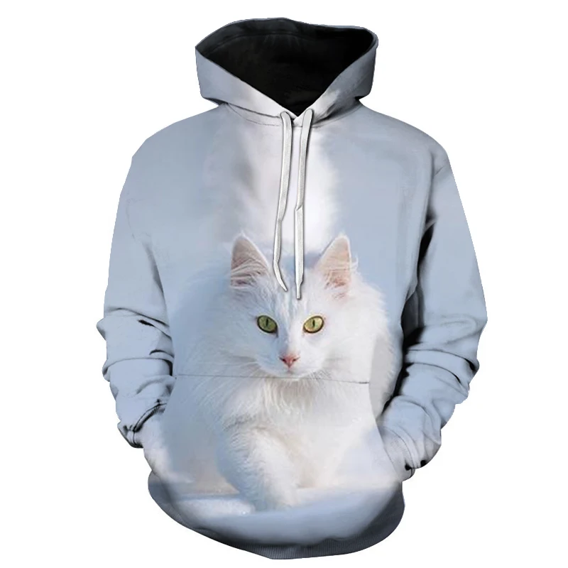 Maxstreet 3D Print Graphic Cat Hoodies
