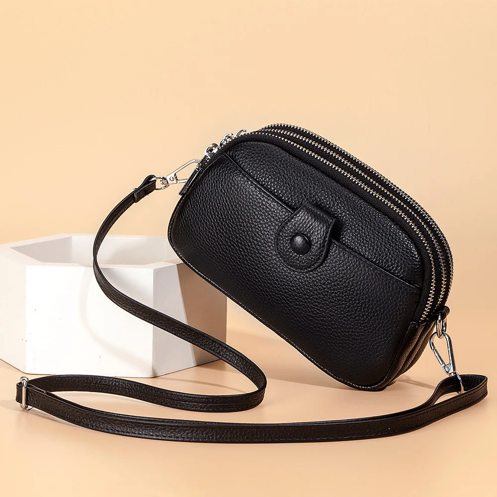 Carrier Genuine Leather Mini Ladies Bag - Premium Cow Leather - Image 4