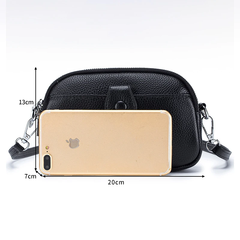 Carrier Genuine Leather Mini Ladies Bag - Premium Cow Leather - Image 6
