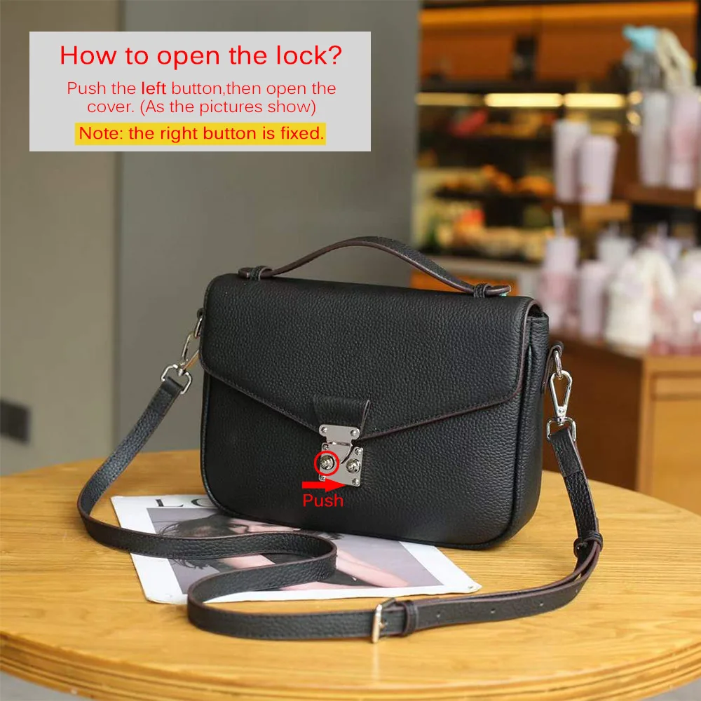 Carrier Genuine Leather Luxury Designer Women Shoulder Bags - Image 2