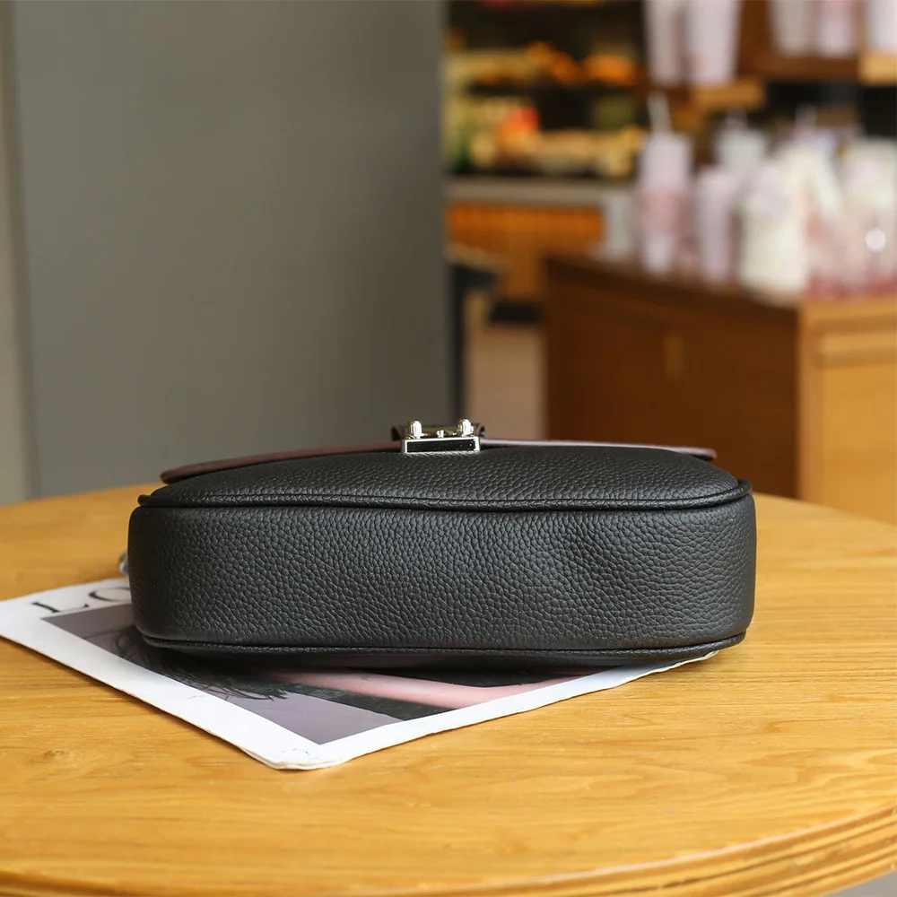 Carrier Genuine Leather Luxury Designer Women Shoulder Bags - Image 4